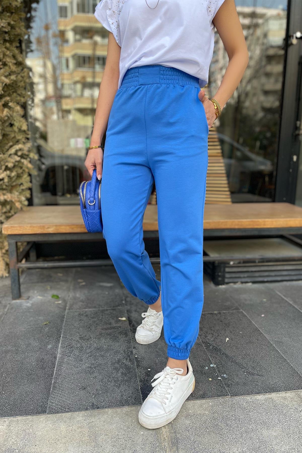 Mavi Jogger Eşofman Altı