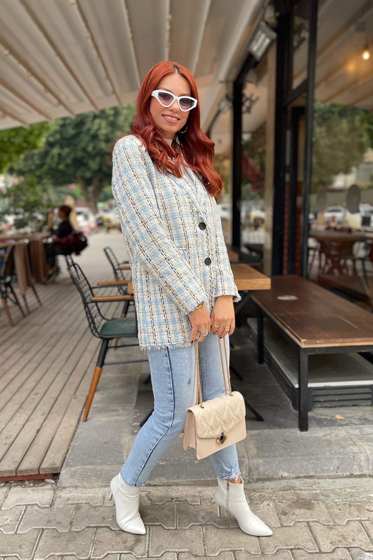 Mavi Tuvid Blazer Ceket