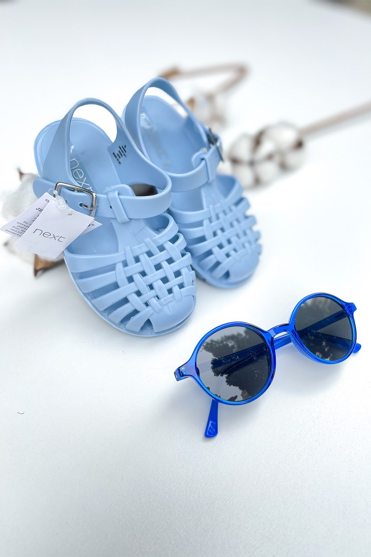 Next Sky Blue Jelly  Sandalet