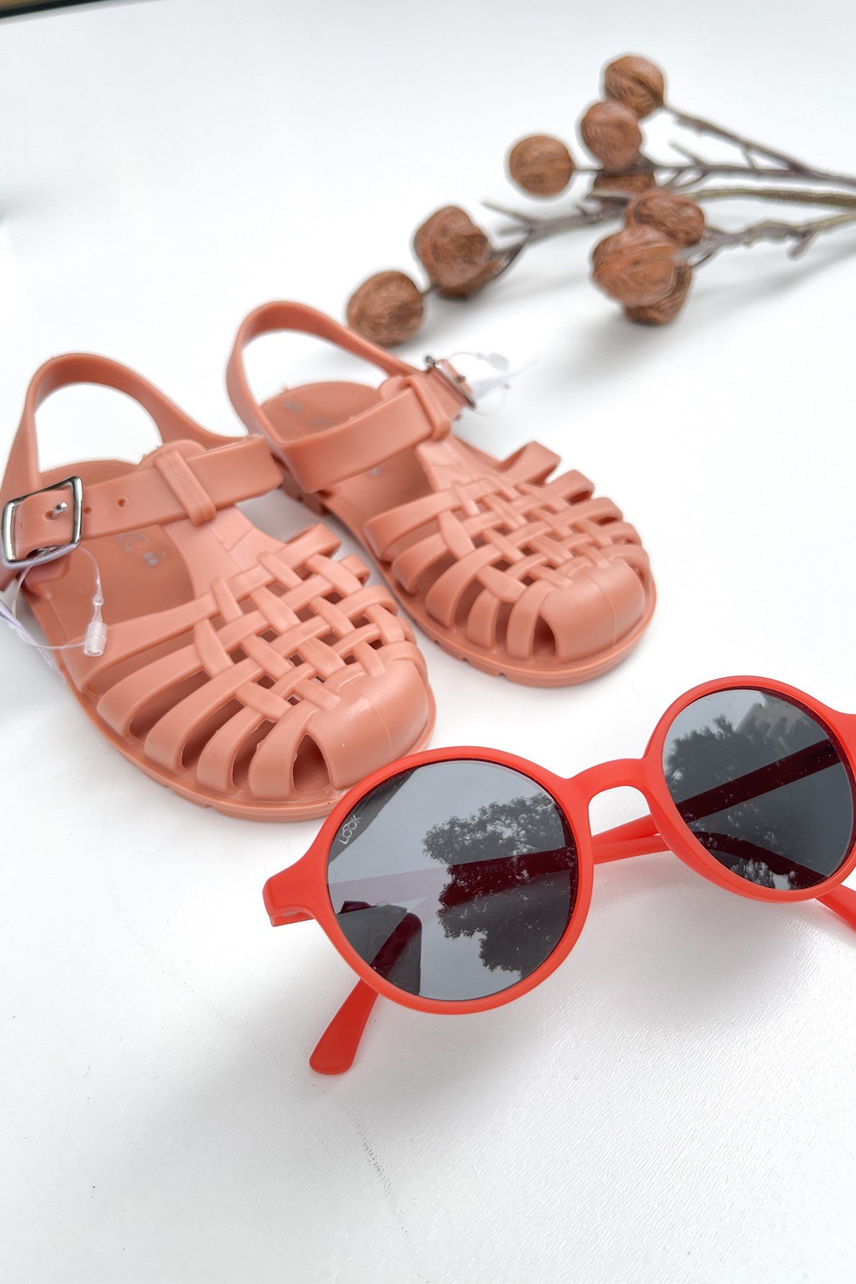 Next Tan Jelly  Sandalet