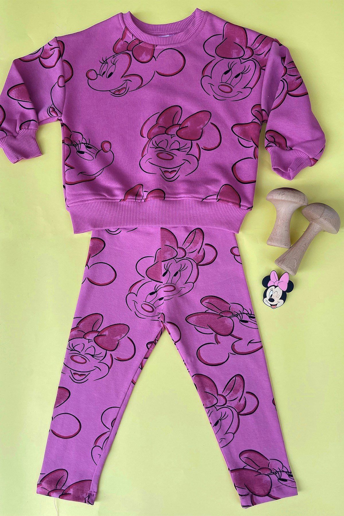 Pembe Mickey Mouse Takım