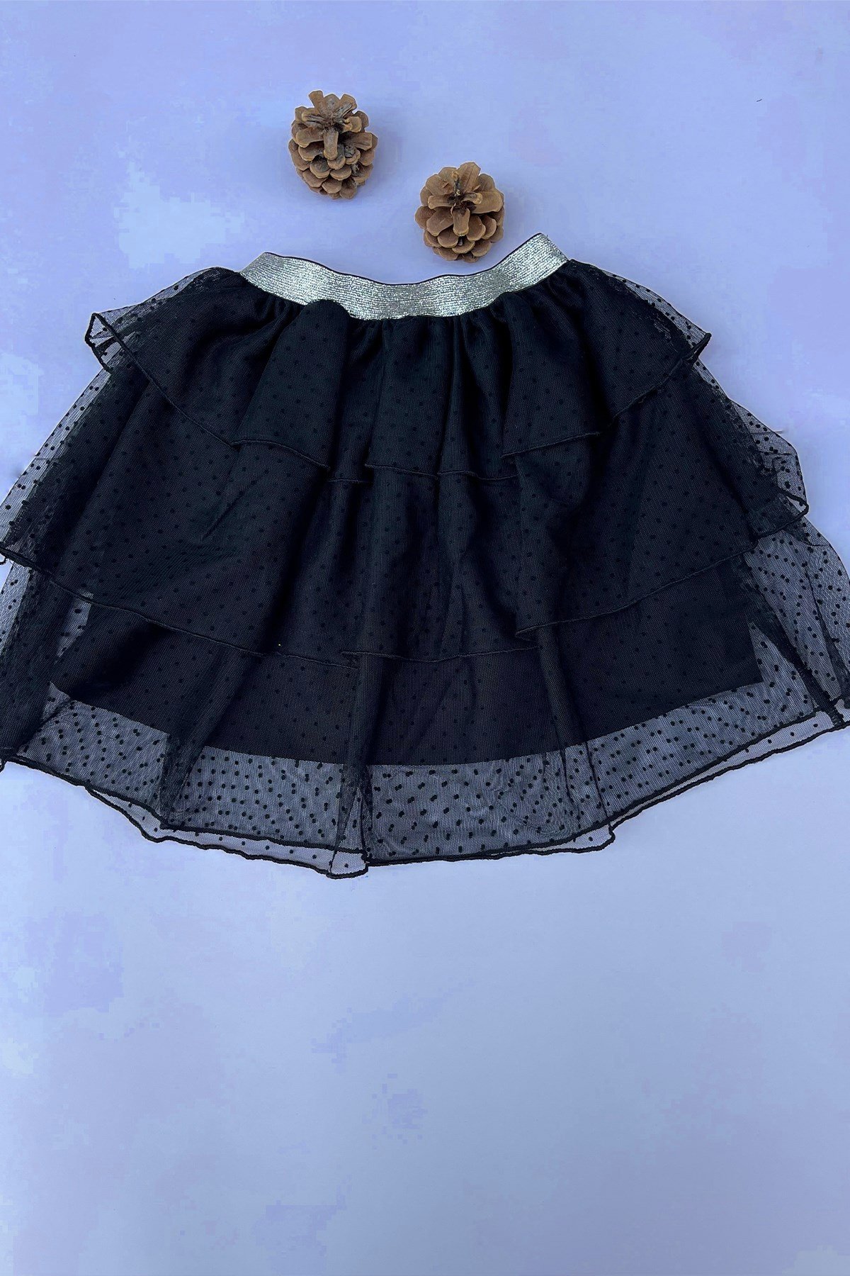 Pembe Siyah Tütü Etek Takım