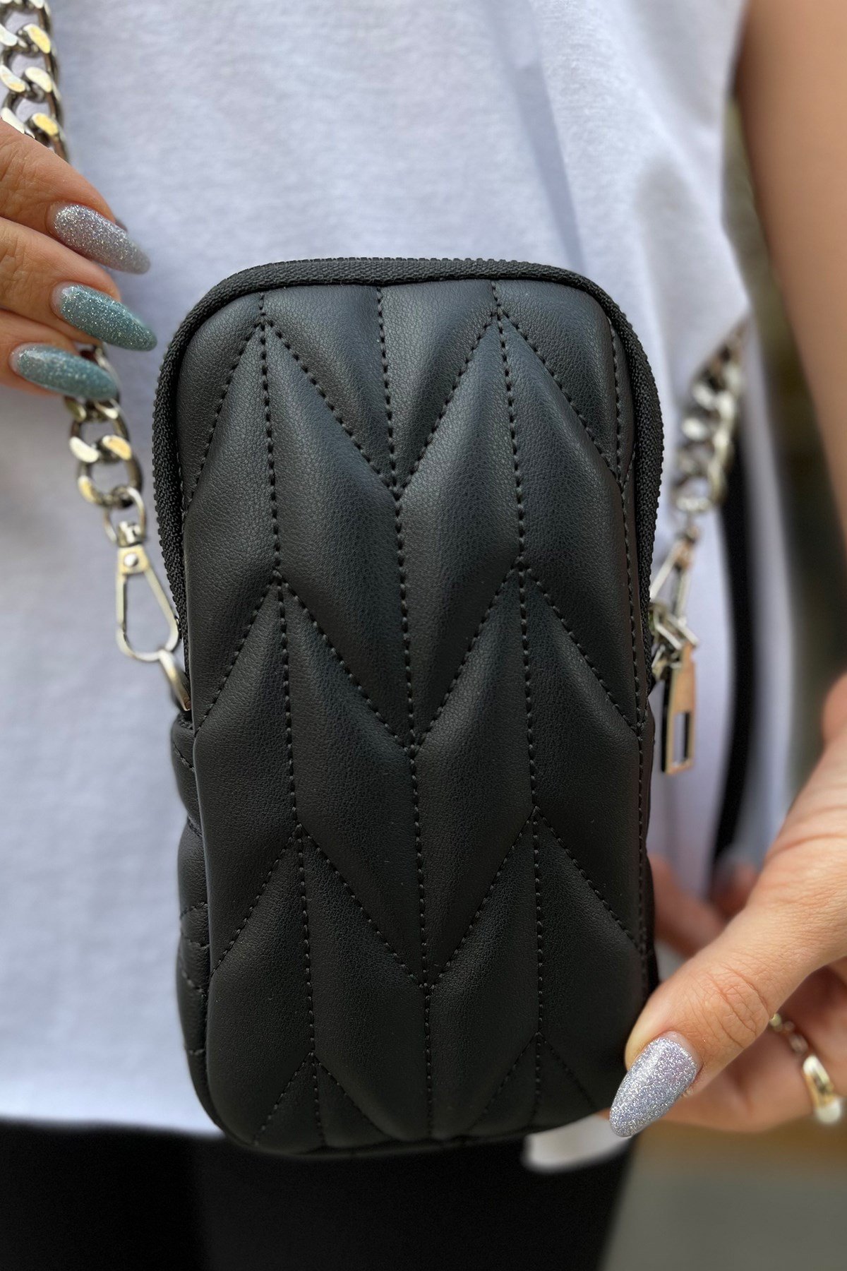 Siyah Telefon Çanta