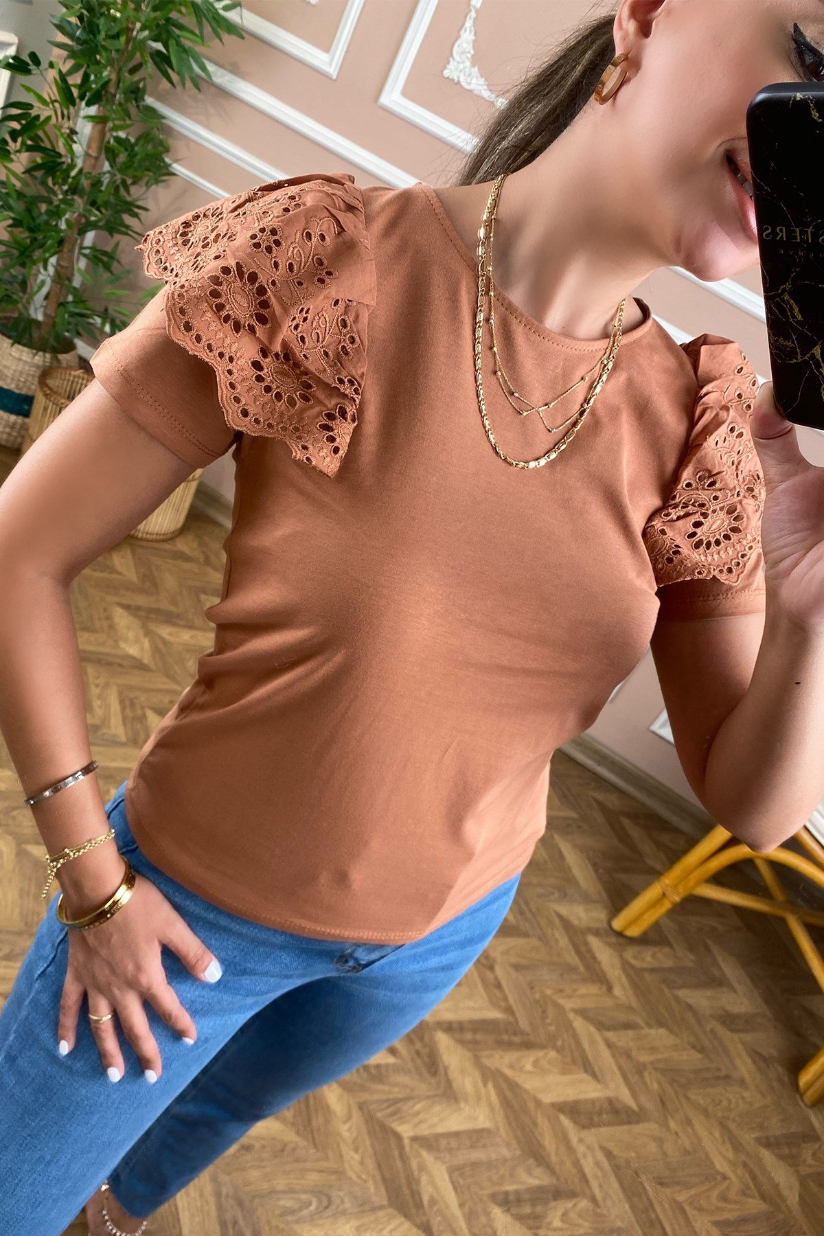 Taba Kolları Fisto Bluz