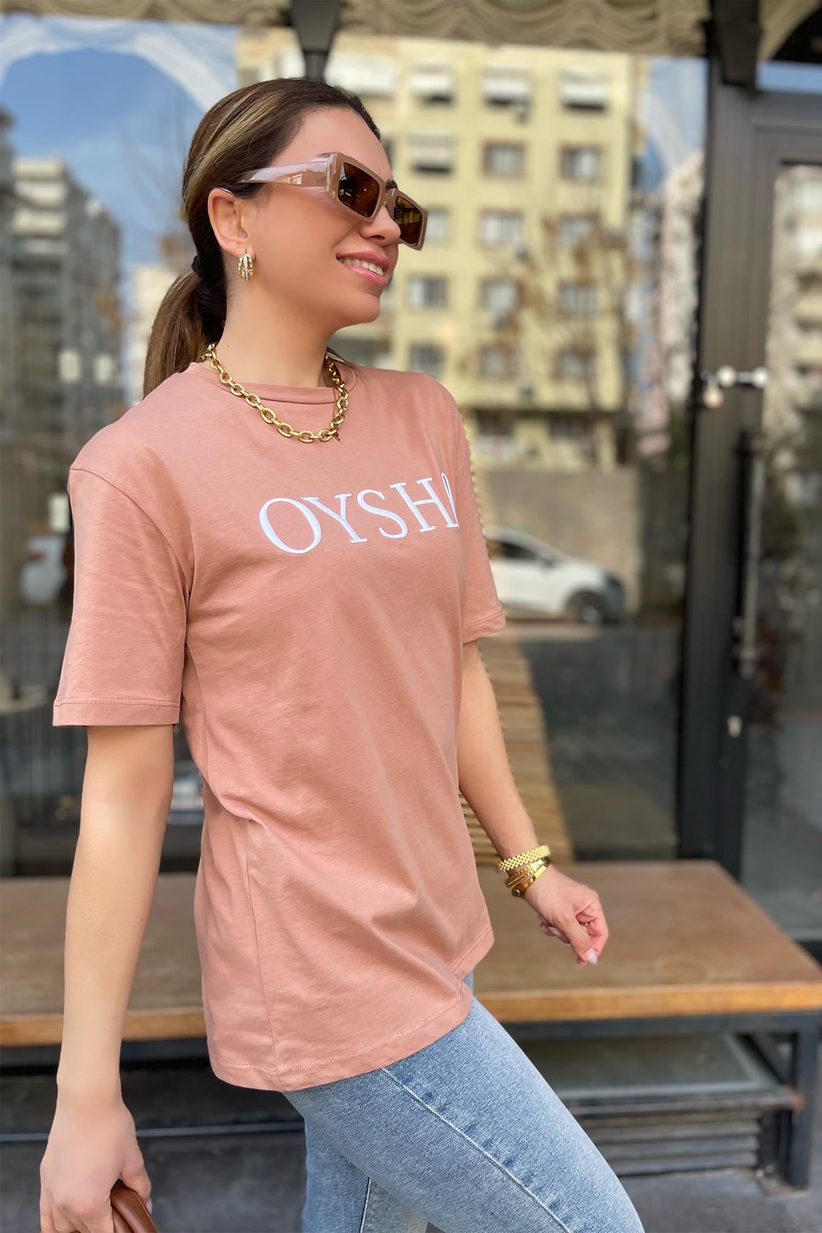 Taba Renk  Oysho Tshirt