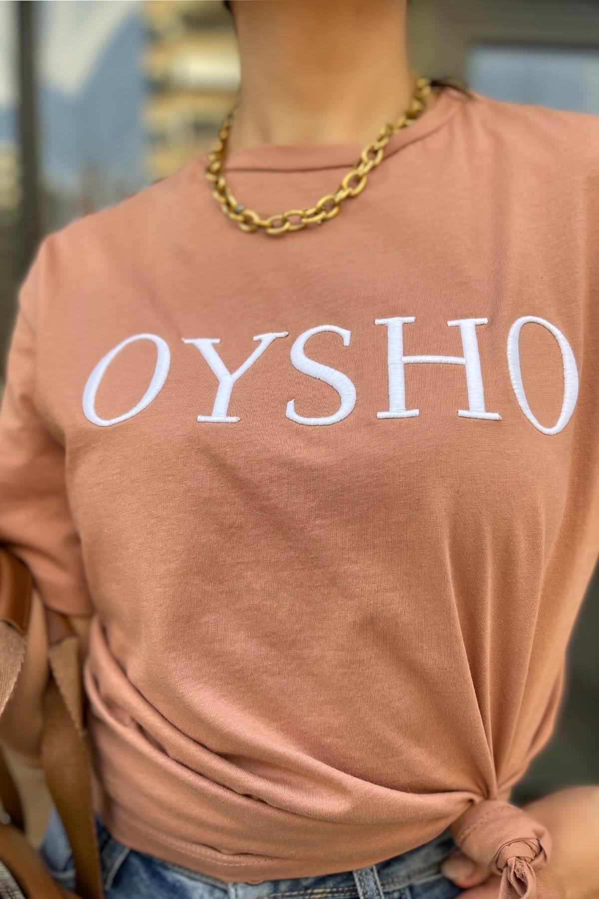 Taba Renk  Oysho Tshirt
