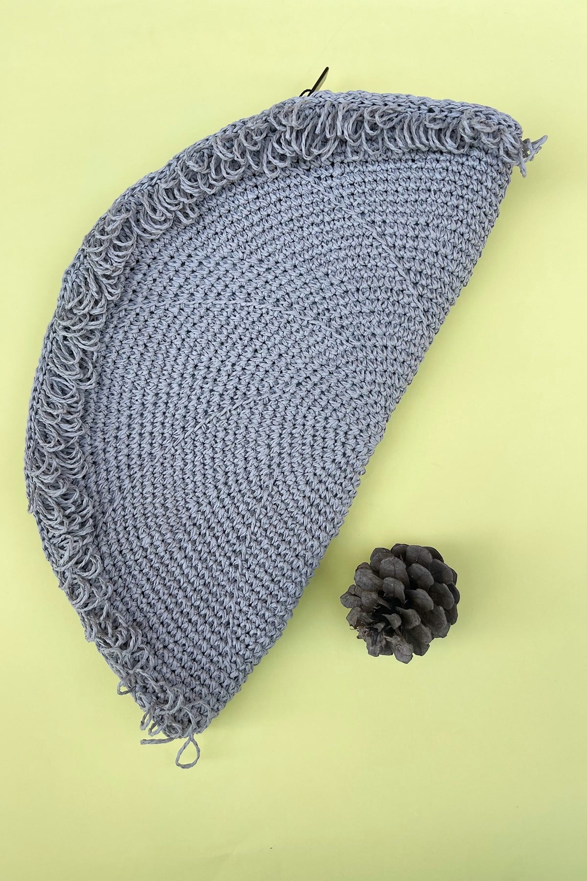 Tasarım Gri Clutch Çanta