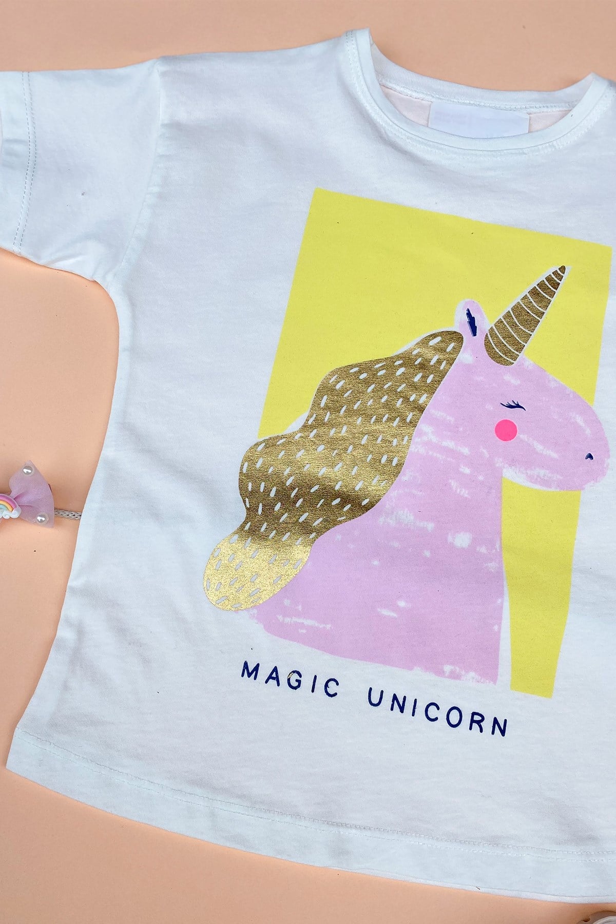 Unıcorn Baskılı Tshirt
