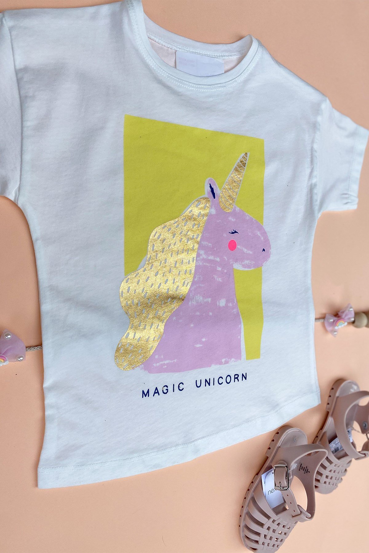 Unıcorn Baskılı Tshirt