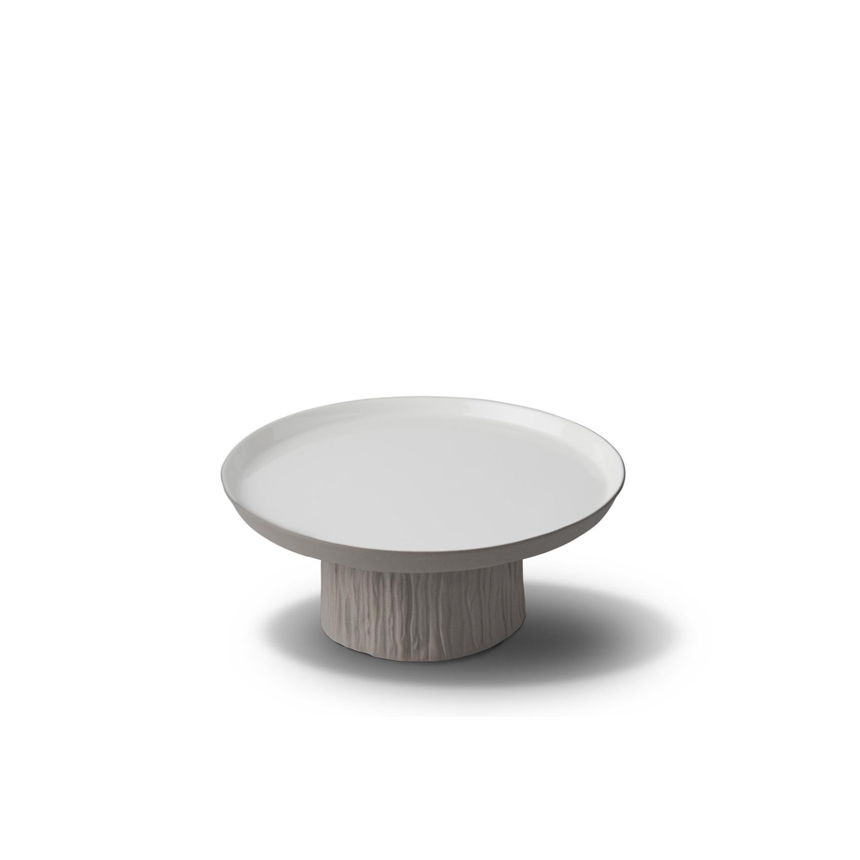 Tree Round Small Cake Salver Rock - Rock & Ivory