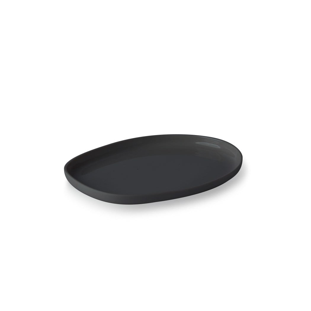 Çakıl Mini Tabak 13,5cm Siyah