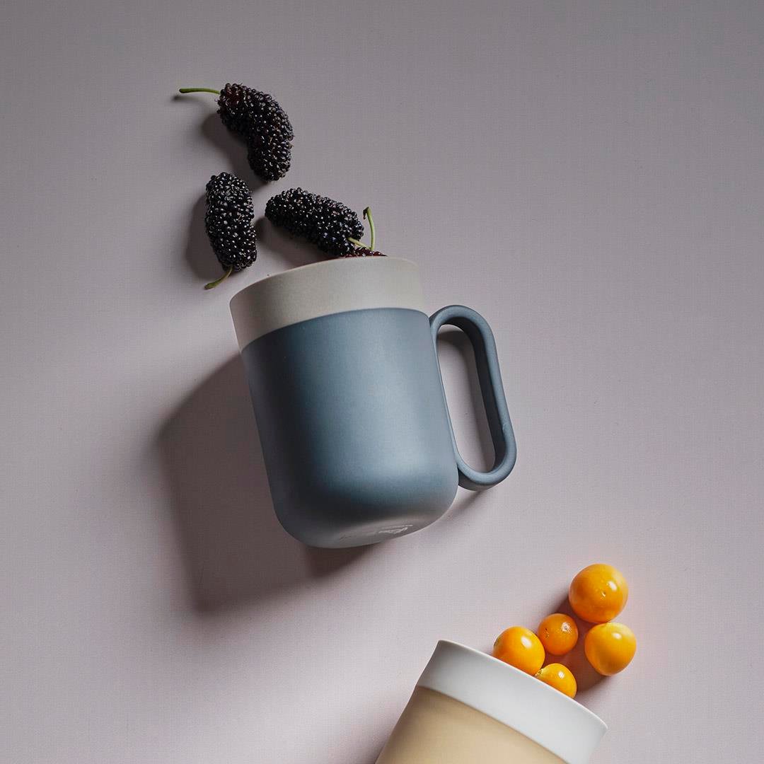 Capsule Küçük Boy Kupa Siyah & Taş