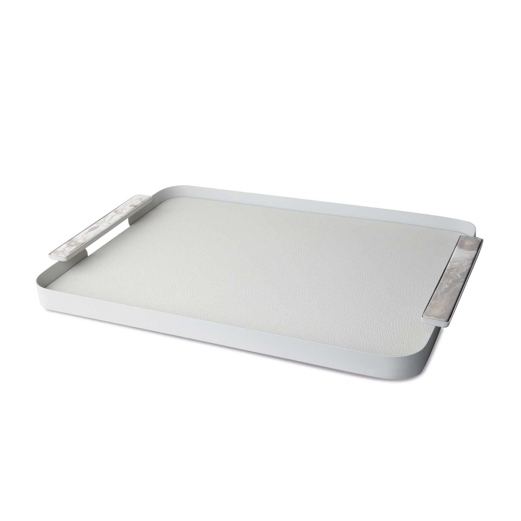 Rectangle Metal Tray Grey 51,5x35 cm 