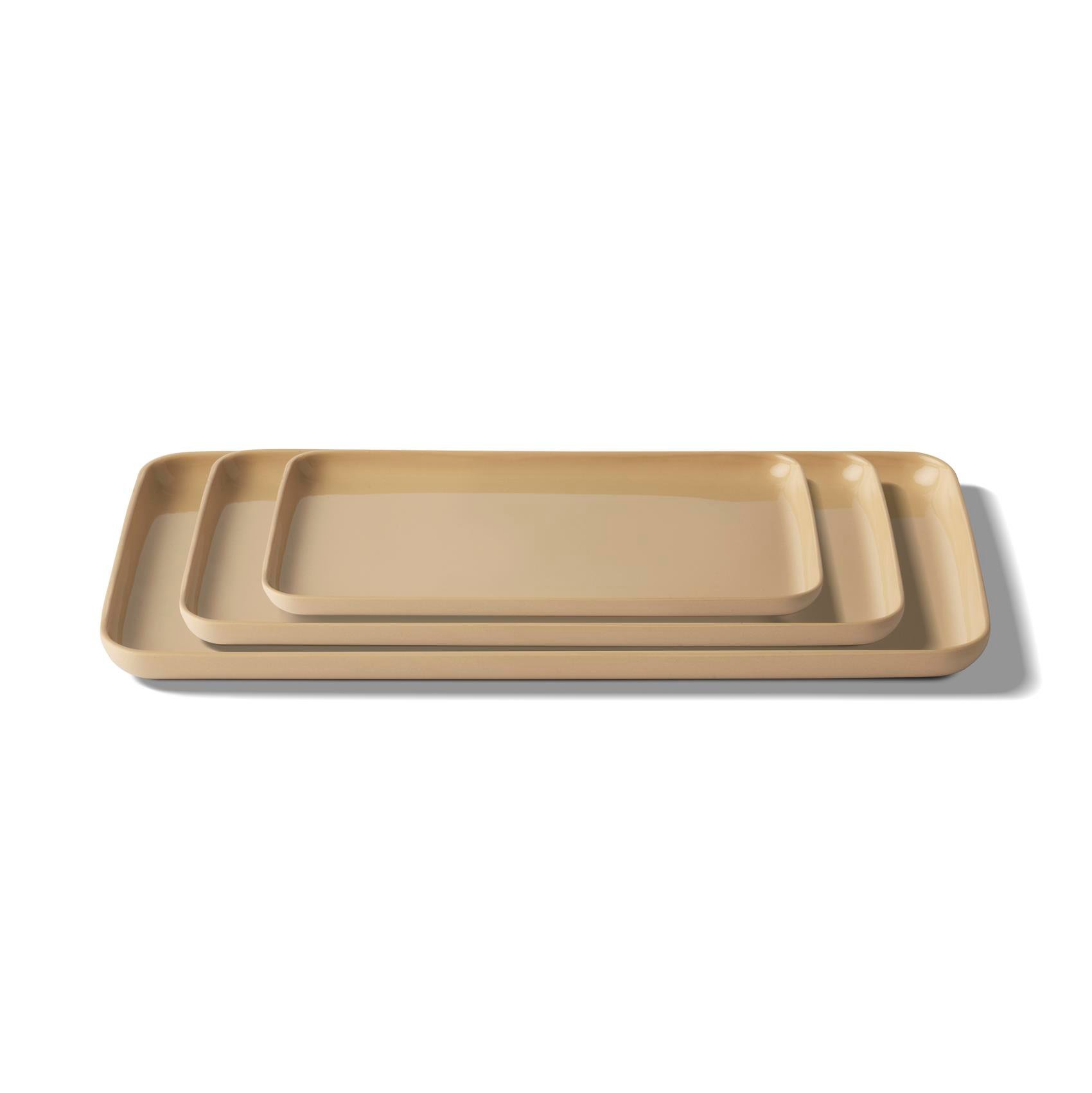Rectangle Plate Set Straw