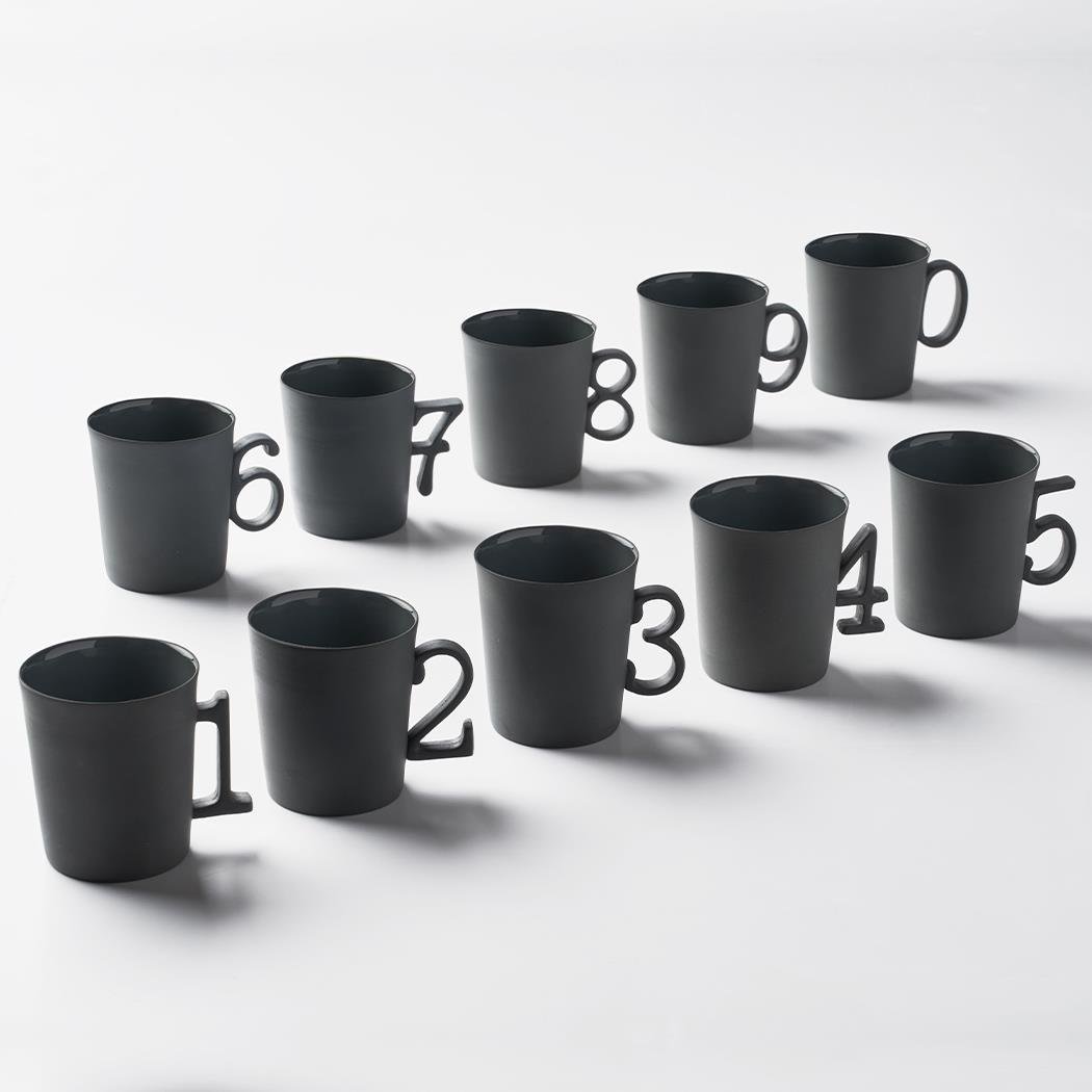 Fıgures Espresso Cup Handle 5 Sıngle Colour