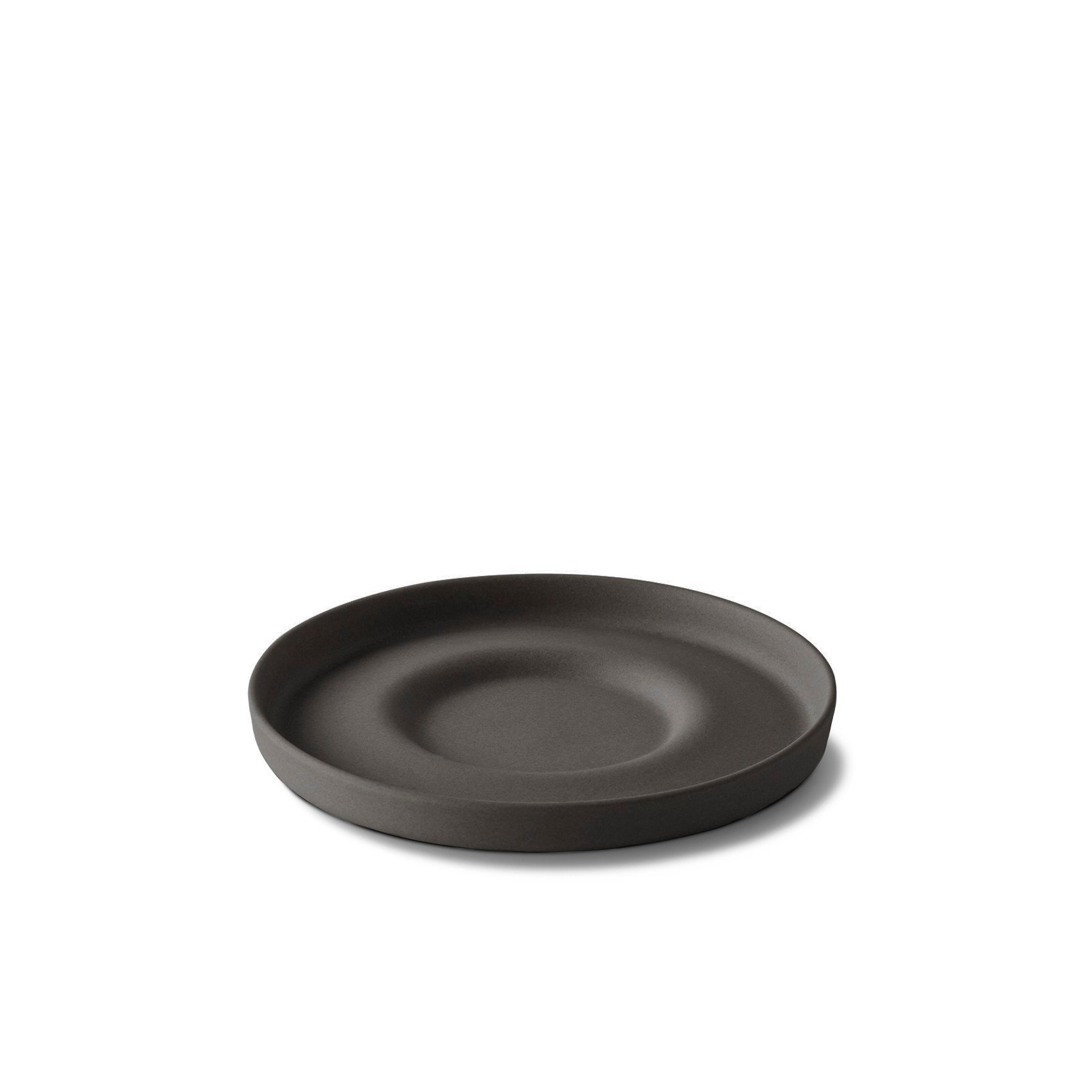 Corinth Espresso Saucer Single Colour Black