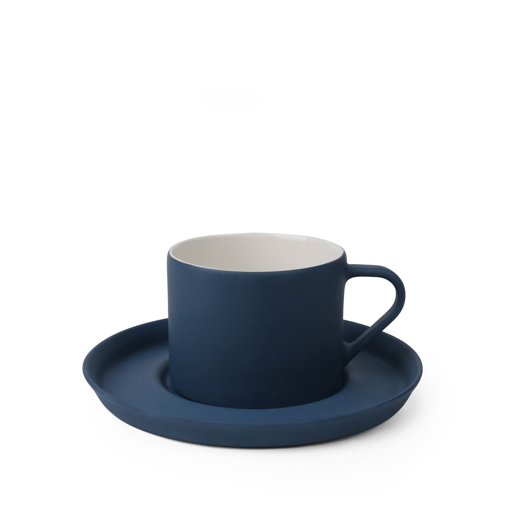 Nest Tabaklı Kahve/Çay Fincanı 180 ml Okyanus-Okyanus&Fildişi