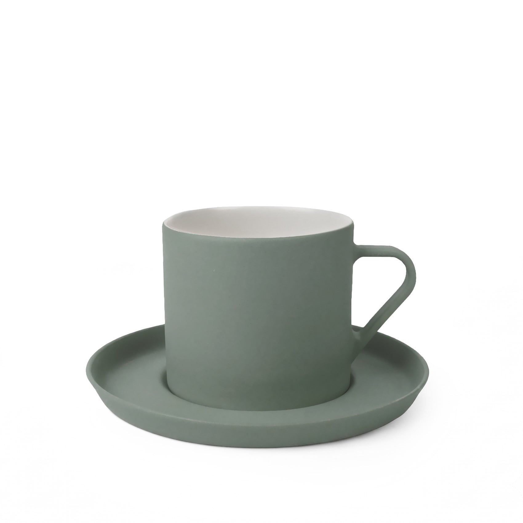 Nest Tabaklı Kahve/Çay Fincanı 250 ml Nil-Nil&Fildişi