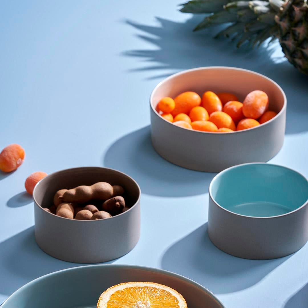 Cylınder Medıum Bowl Double Colour