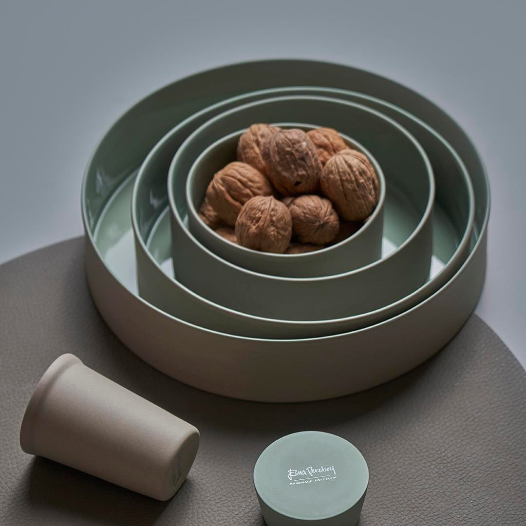Cylınder Medıum Bowl Double Colour