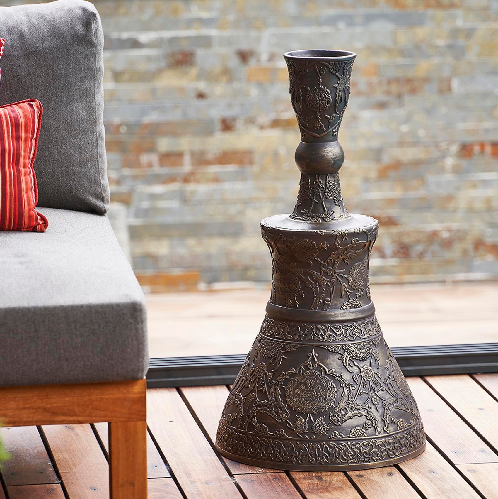 Snoha Bronz Candle Holder