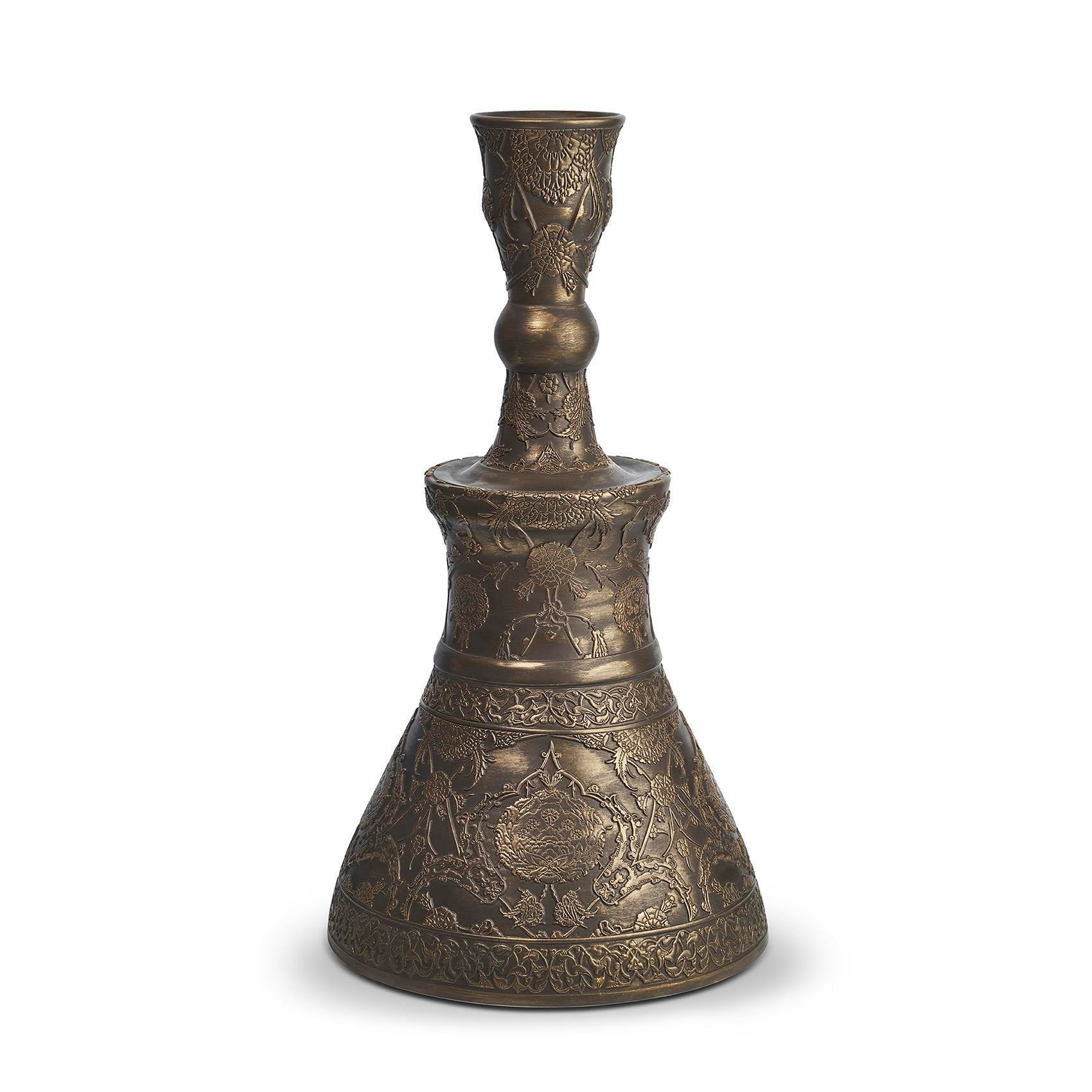 Snoha Bronz Candle Holder