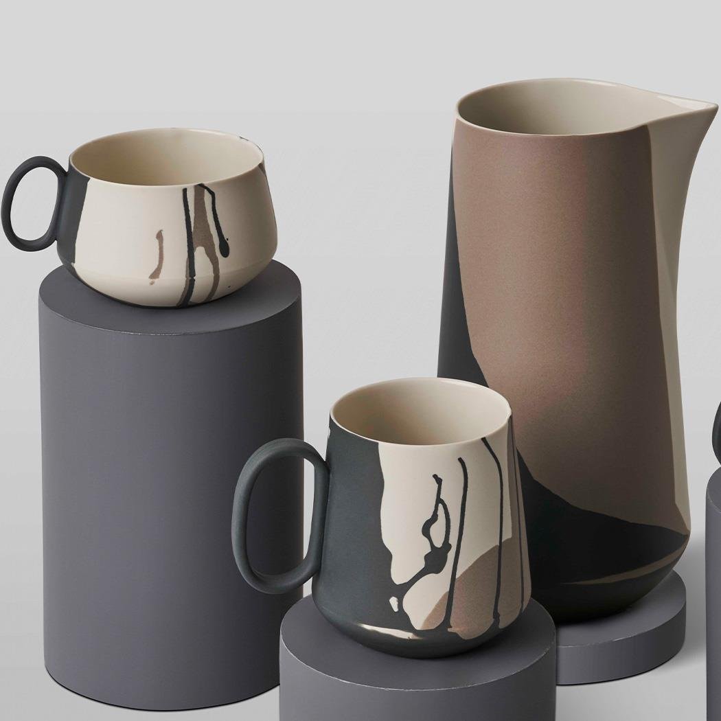 Tube Tea Cup Colour Wave