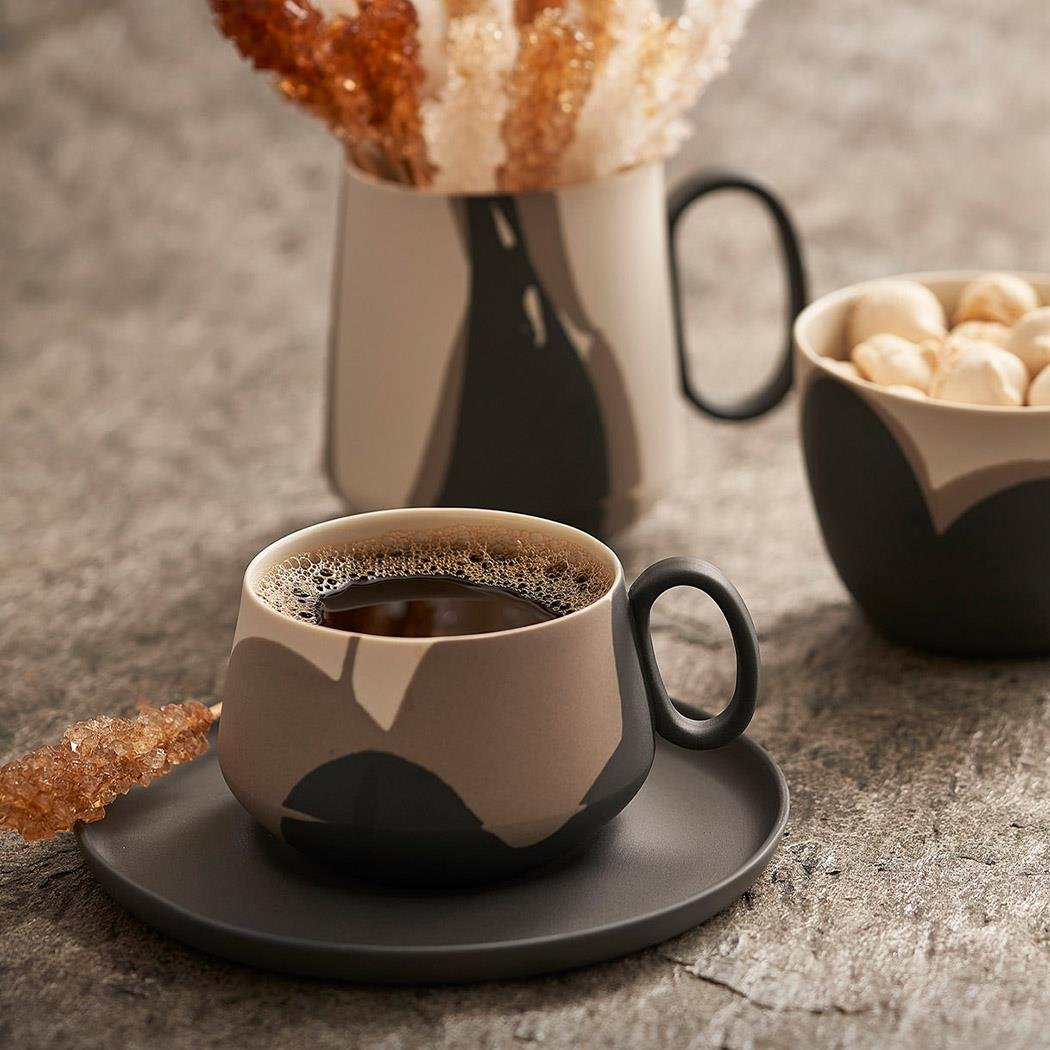 Tube Tea Cup Colour Wave