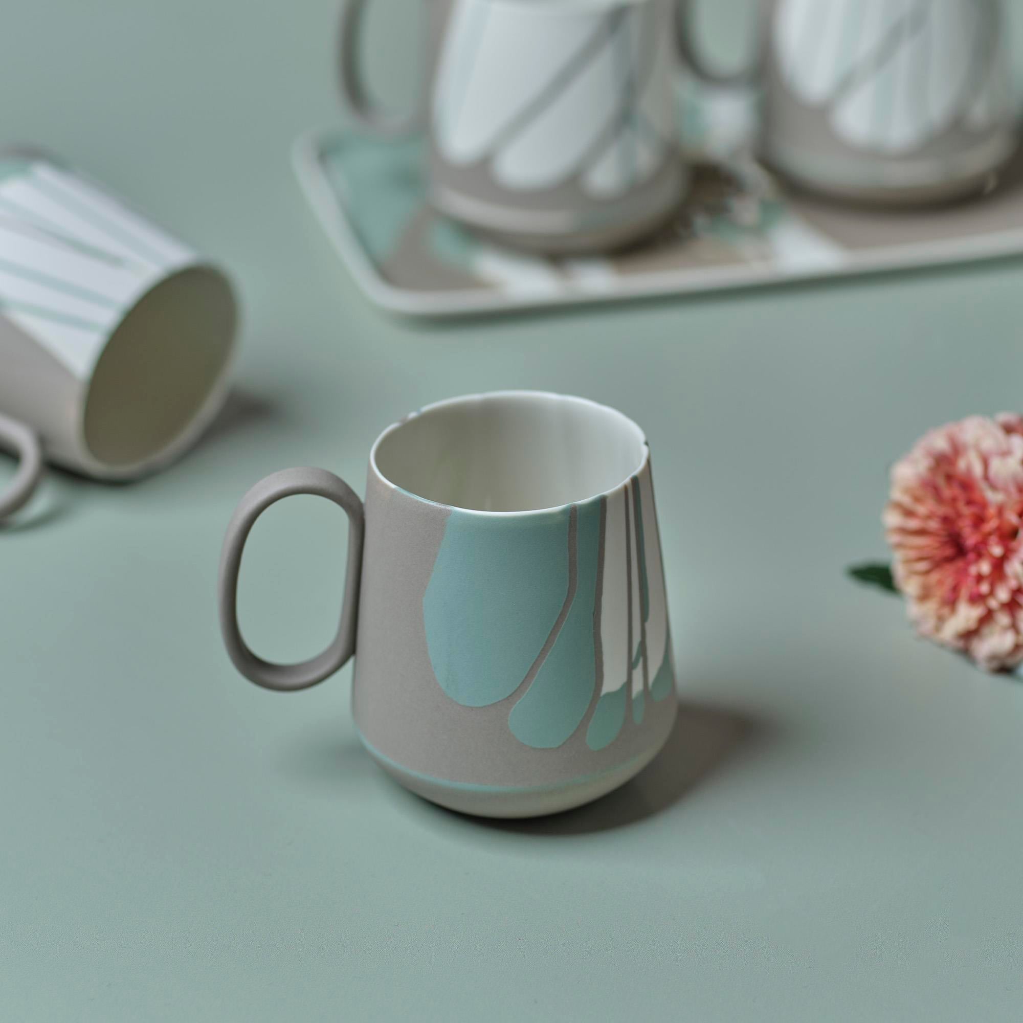 Tube Mug Colour Wave