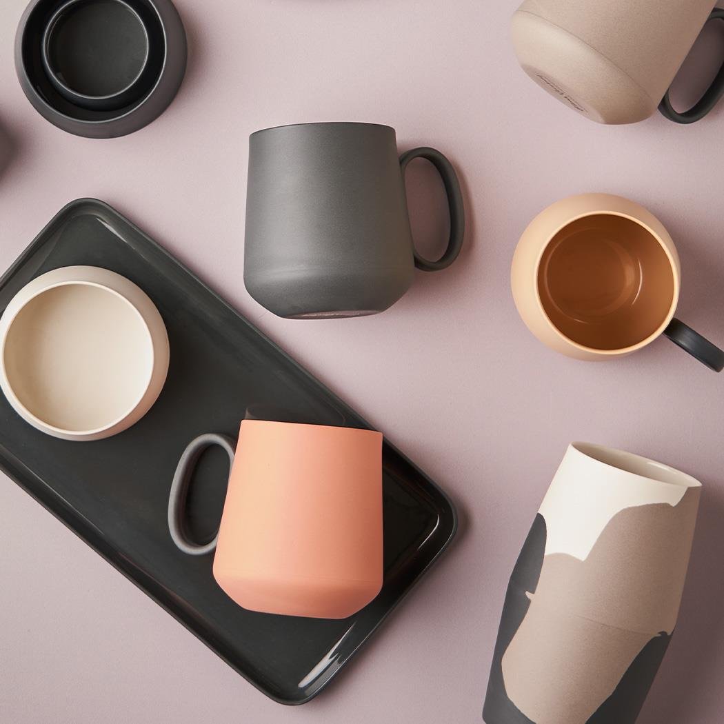 Tube Single Mug Black 
