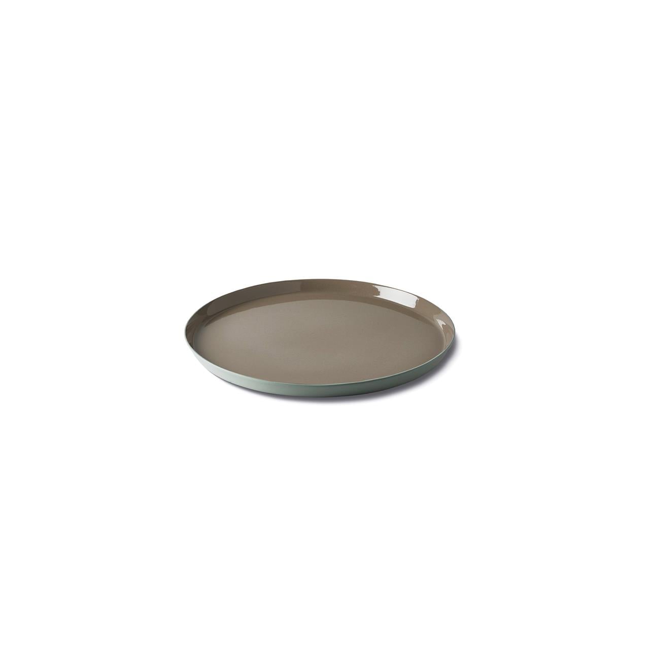 Round Bread Plate Double Colour