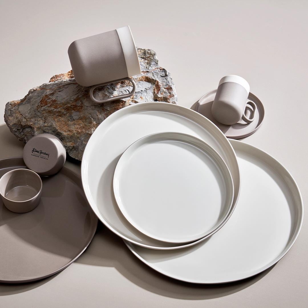 Round Starter Plate Double Colour