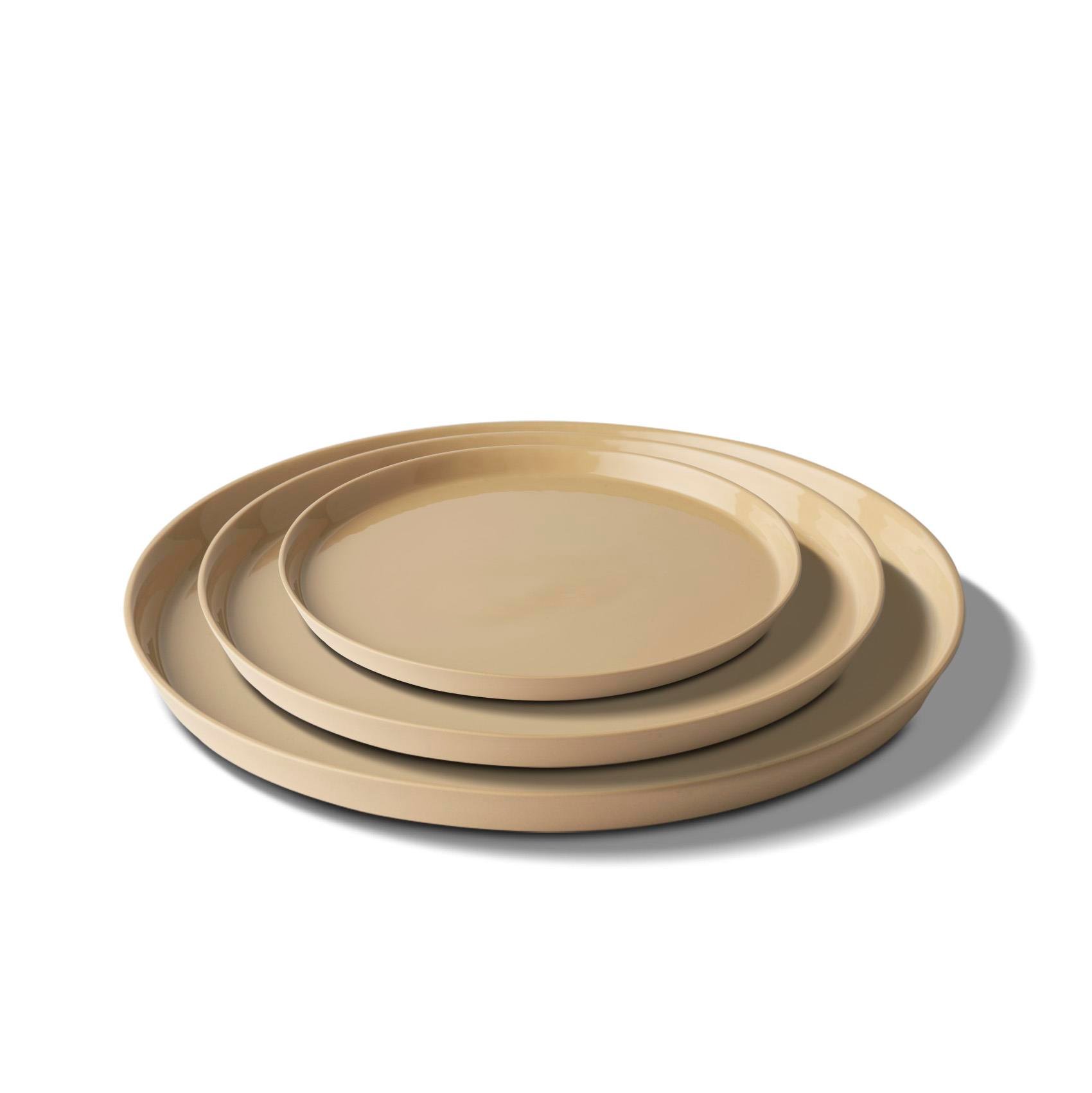 Round Plate Set Straw