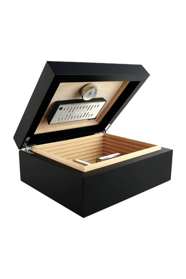 Adorini Torino Deluxe Siyah Sedir Humidor Puro Kutusu TR9742