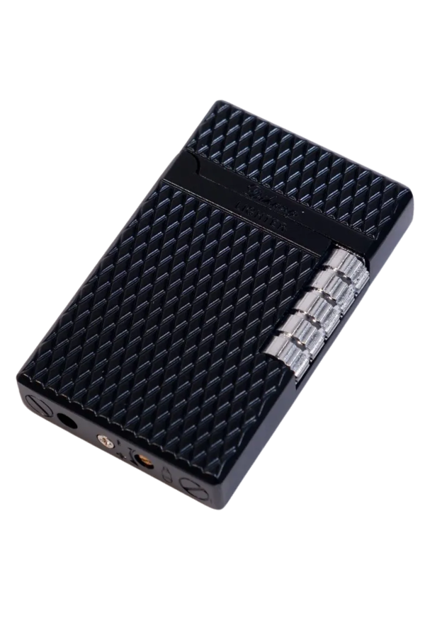 Black Martin Soft Flame Desenli Siyah Metal Çakmak