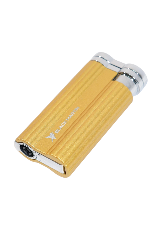 Black Martin Tek Torch Pürmüz Delicili Sarı Metal Puro Çakmağı