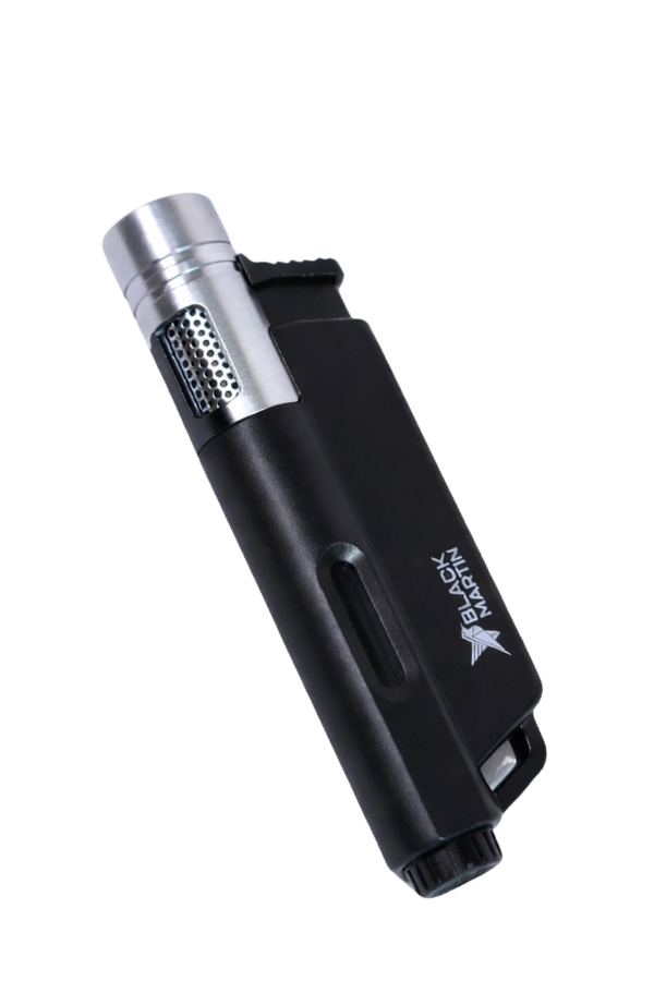 Black Martin Tek Torch Pürmüz Siyah Puro Çakmağı
