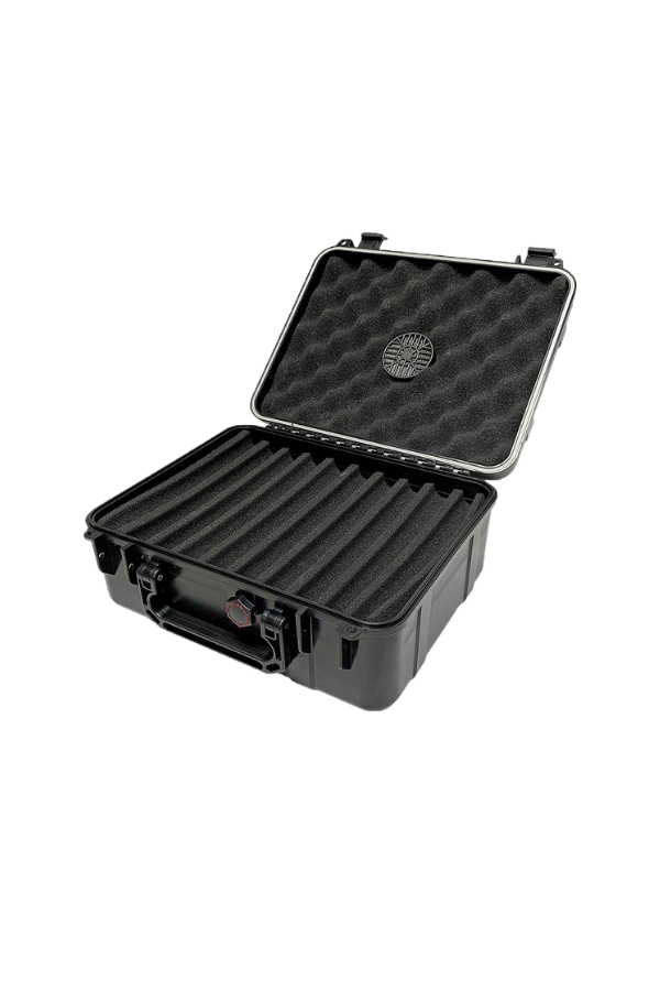 Cigar Caddy 40 Travel Siyah Humidor Puro Kutusu