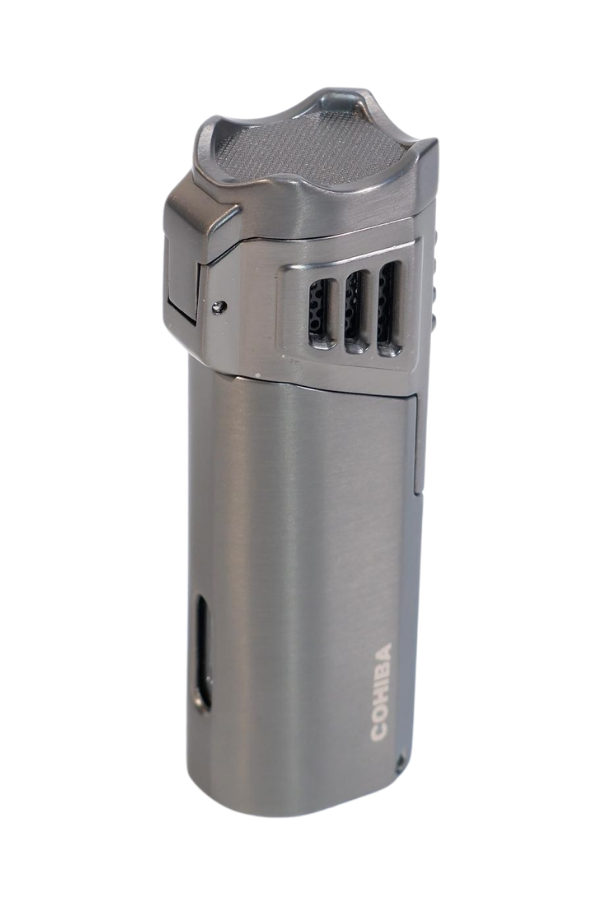 Cohiba 4 Torch Pürmüz Delici Gunmetal Metal Puro Çakmağı