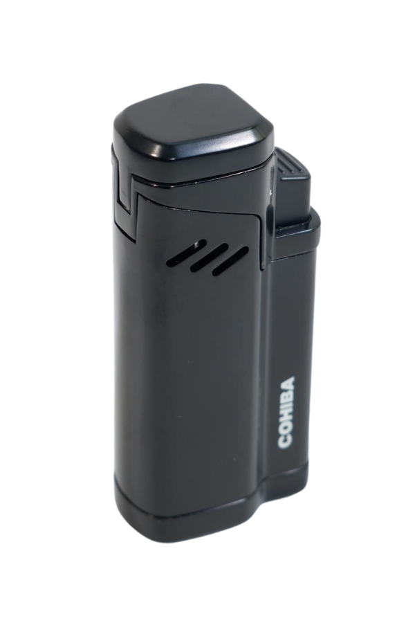 Cohiba 4 Torch Pürmüz Delicili Siyah Metal Puro Çakmağı