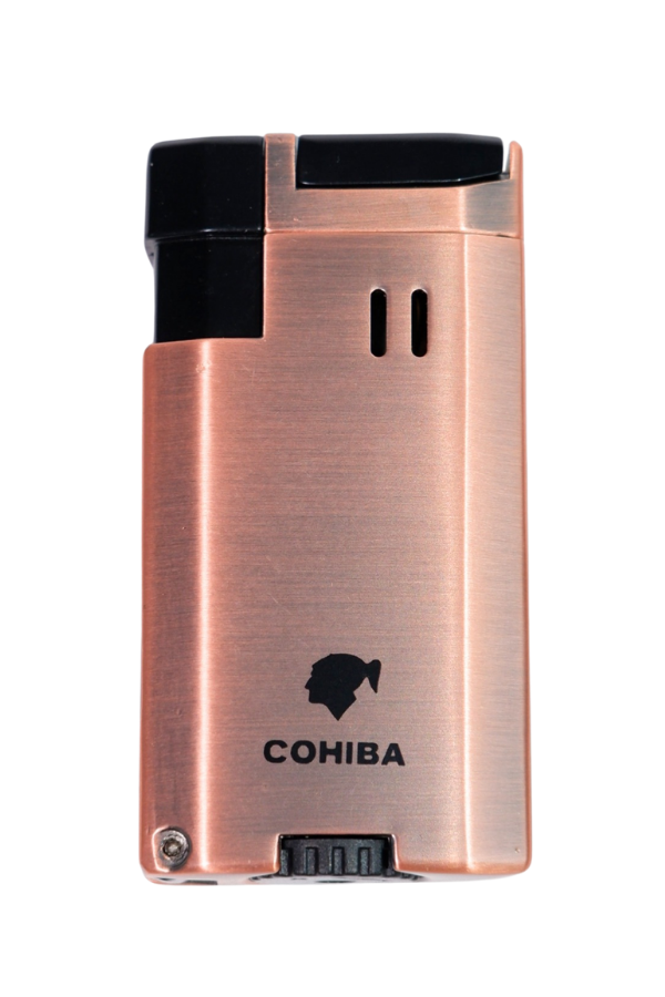 Cohiba Çift Torch Pürmüz Bronz Puro Çakmağı