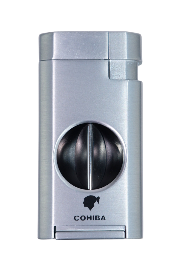 Cohiba Çift Torch Pürmüz Gümüş Puro Çakmağı