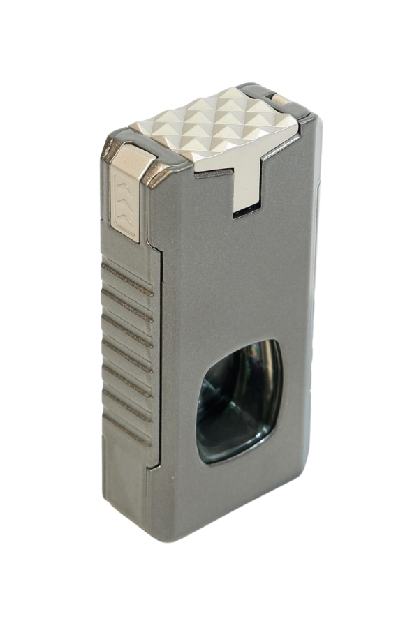 Cohiba Çift Torch Pürmüz Kesici & Delici & İğneli Füme Metal Puro Çakmağı