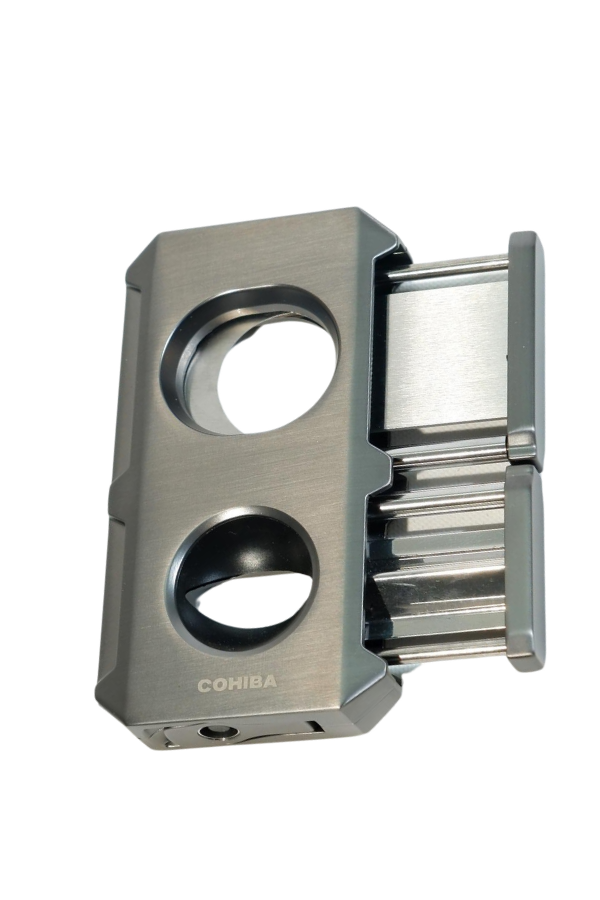 Cohiba Dahili Delici & İğneli SV-Cut Gunmetal Puro Makası Kesici
