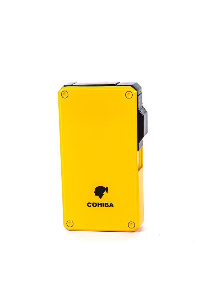 Cohiba İki Torch Pürmüz Sarı Puro Çakmağı