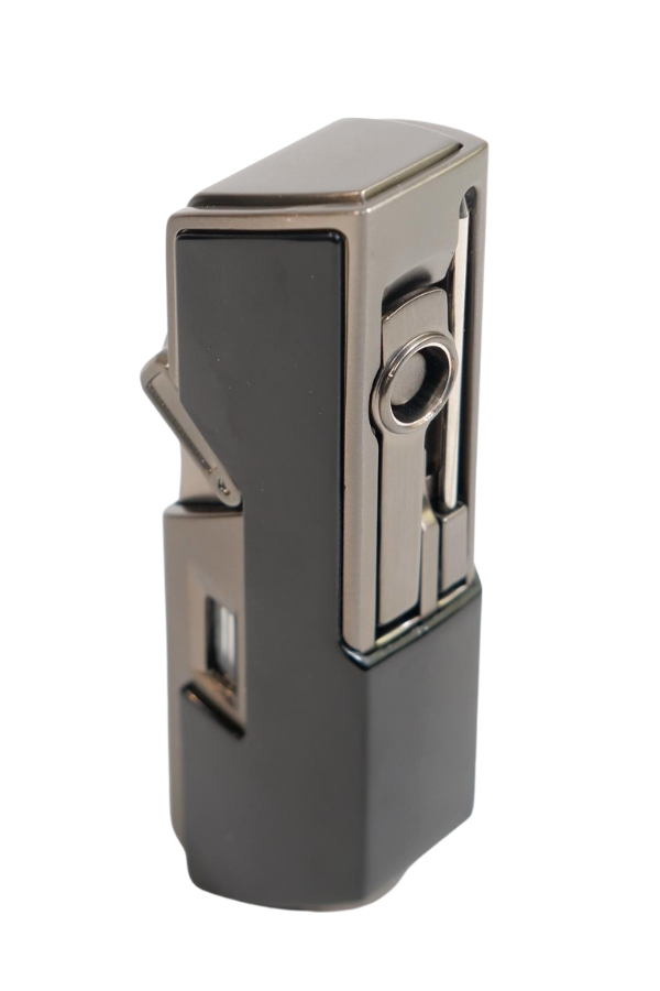 Cohiba Tek Torch Pürmüz Delici İğneli Siyah Metal Puro Çakmağı