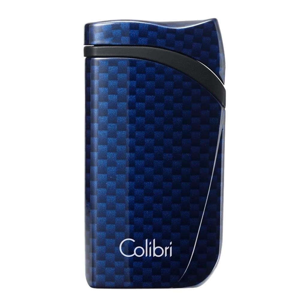 Colibri Falcon Karbon Desenli Mavi Puro Çakmağı