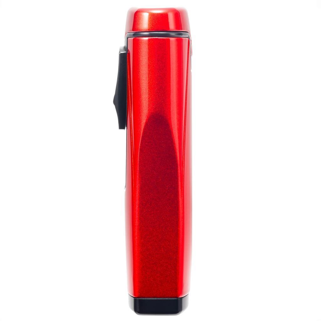 Colibri Monaco 3 Torch Pürmüz Metalik Kırmızı Puro Çakmağı