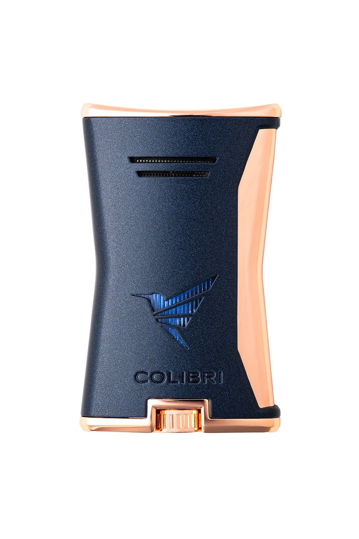 Colibri Tek Torch Pürmüz Lacivert Slim Puro Çakmağı TR8760