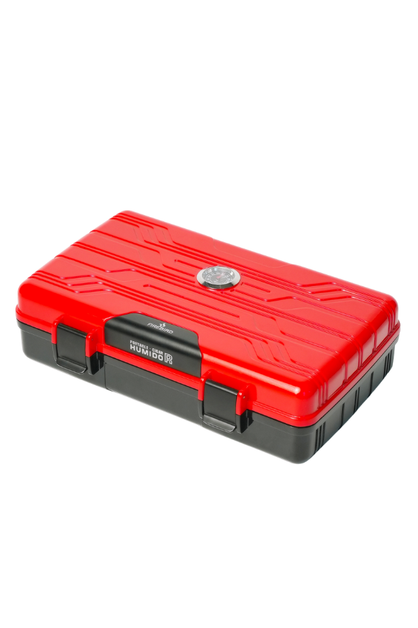 Firebird Seyahat Tipi 10 Kırmızı Humidor Puro Kutusu